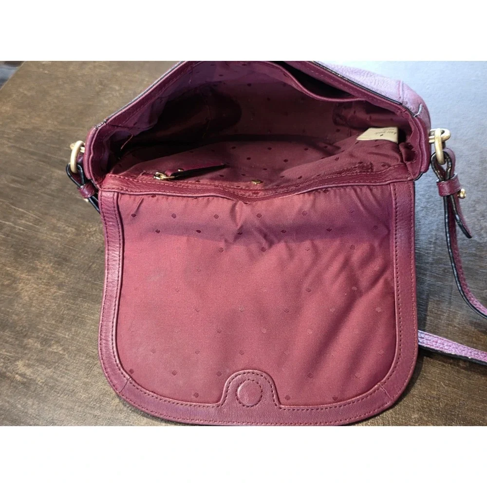 Kate Spade James Street Adelaide Crossbody Merlot WKRU4581 $259